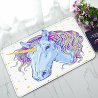1.7 x 2.6 20 x 31 Inches // 50 x 80 cm Universe Pegasus Nursery Rug Floor Carpet Yoga Mat Naanle Galaxy Unicorn Non Slip Area Rug for Living Dinning Room Bedroom Kitchen